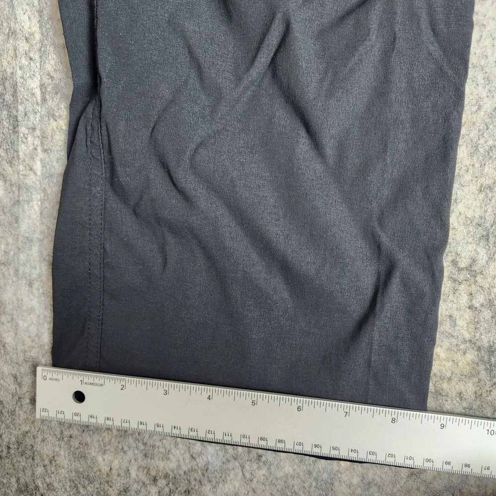 Eddie Bauer Travex Hiking Pants Men 36x30 Black Cargo Pockets Gorpcore Outdoor